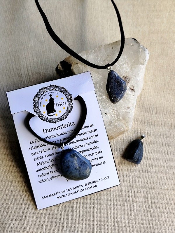 Producto - COLLAR DE DUMORTIERITA - Claridad, paciencia y enfoque - 1
