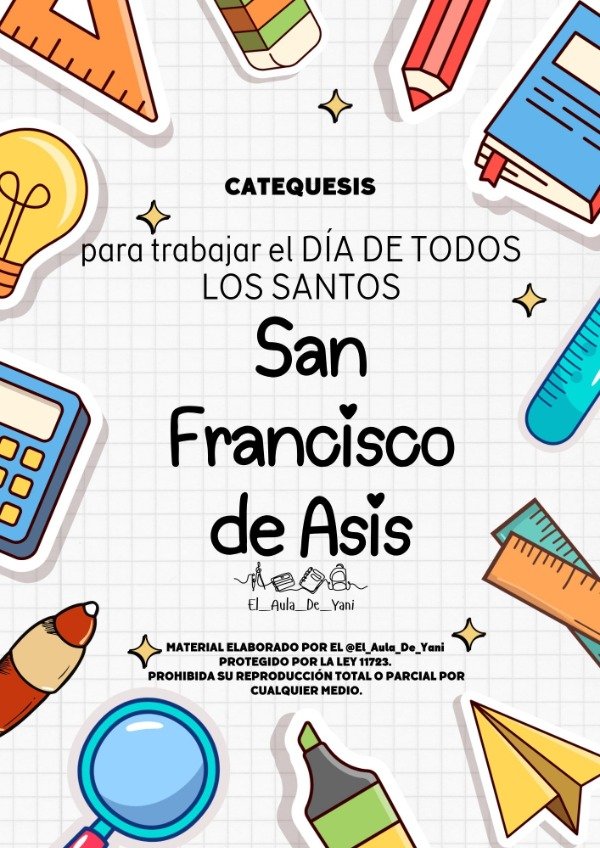 Producto - San Francisco de Asís- Día de todos los santos