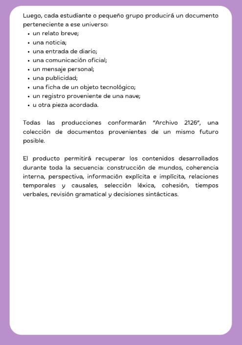 Producto - CAJA DE LENGUA PARA 6TO Y 7MO - CIENCIA FICCIÓN - 6