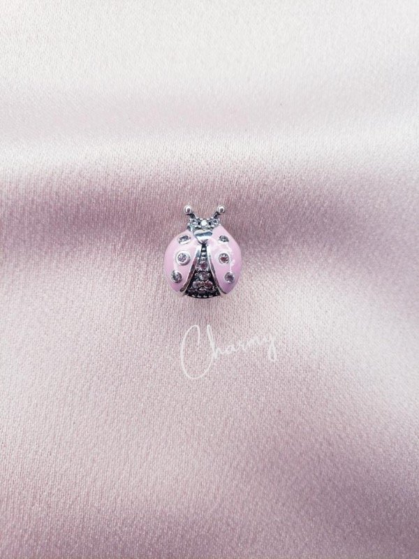 Producto - Charm pink ladybug