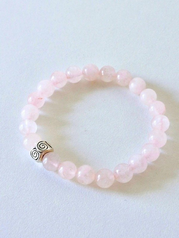 Producto - Pulsera Gaia / Cuarzo Rosa, Amor. - 2