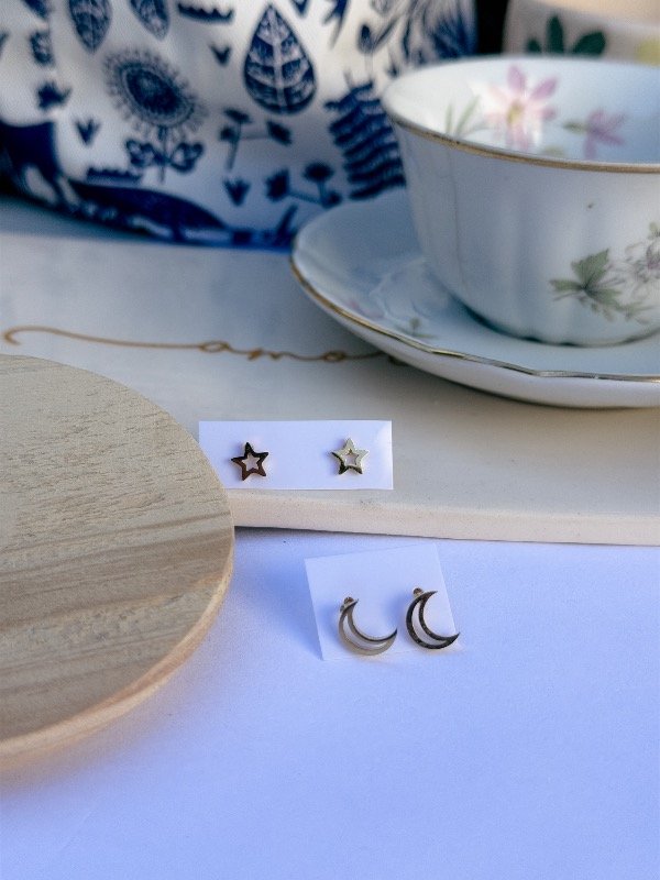 Producto - Aros Luna Rose