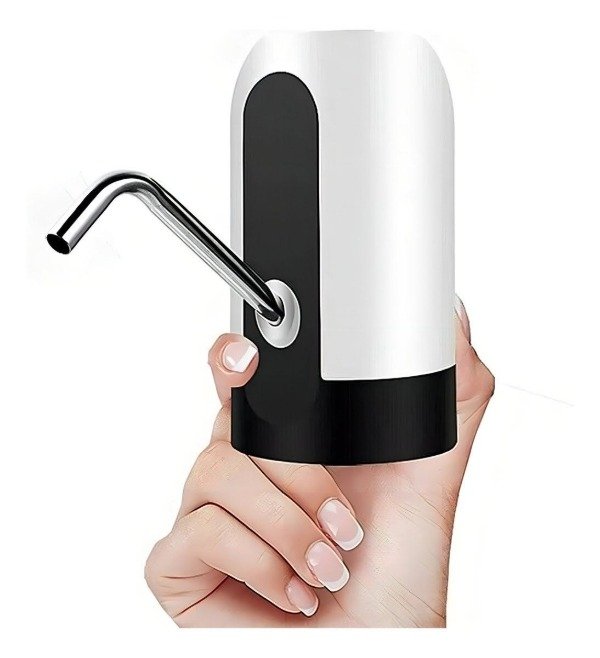 Producto - Bomba Bidones Recargable Usb Color Blanco - 5