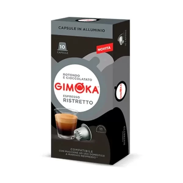 Producto - PACK POR 150 CAPSULAS GIMOKA NESPRESSO (15 cajas, sabores en la descripcion) - 3