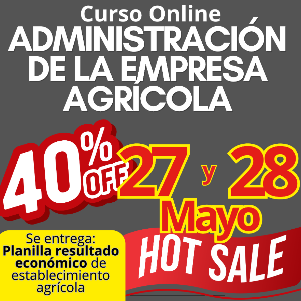 Producto - Curso Online Administración de la empresa agrícola