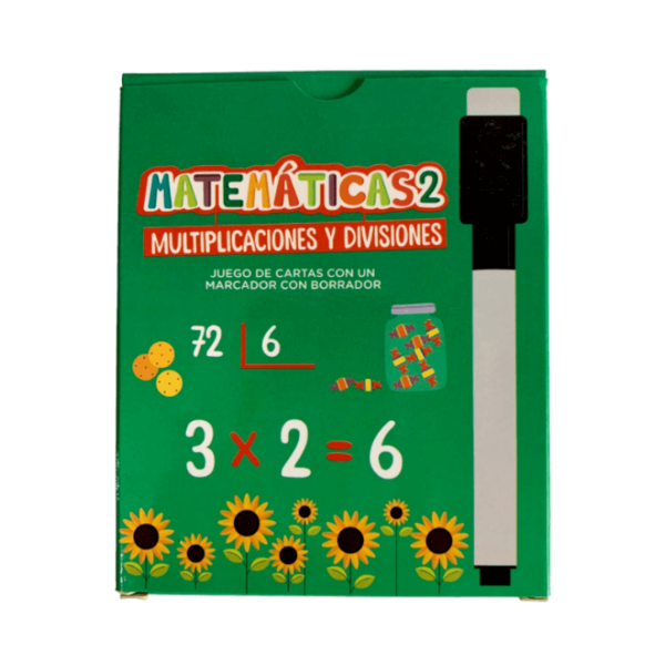 Producto - CARTAS DIDÁCTICAS - Multiplicaciones y divisiones