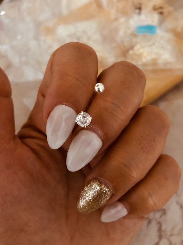Producto - Piercing Punto de Luz para el ombligo Plata x unidad