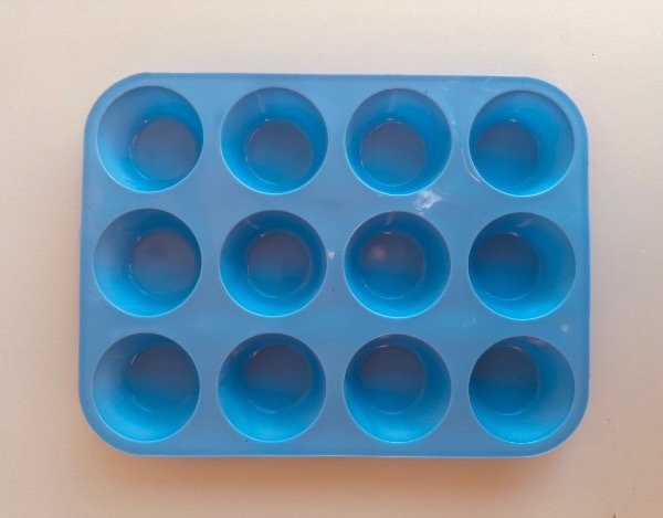 Producto - Molde Muffins Celeste