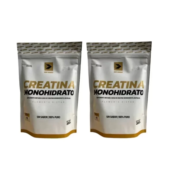 Producto - CREATINA MONOHIDRATO DOY PACK 300G BODY ADVANCE X2 UNIDADES