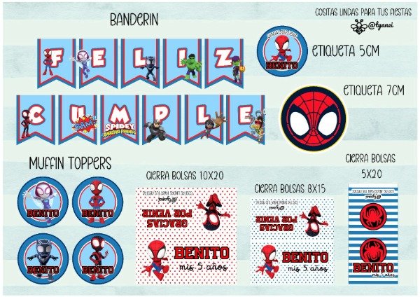Producto - kit Imprimible Jumbo