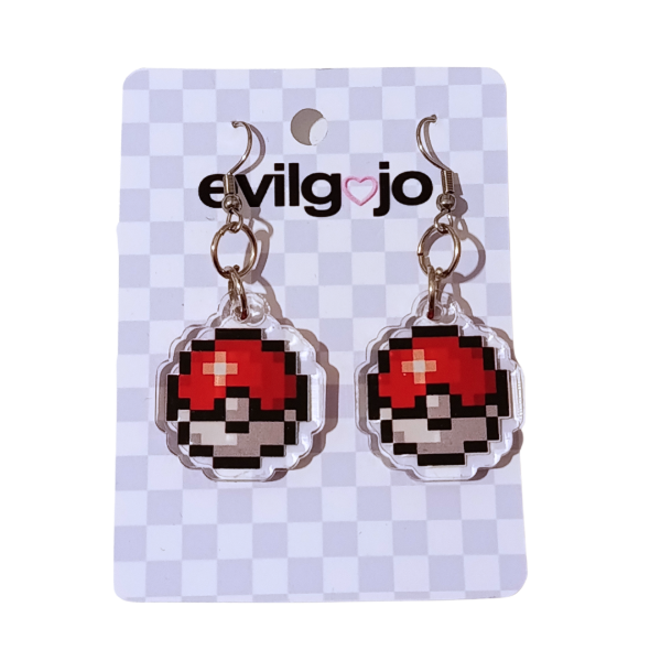 Producto - Pokeballs - Aritos