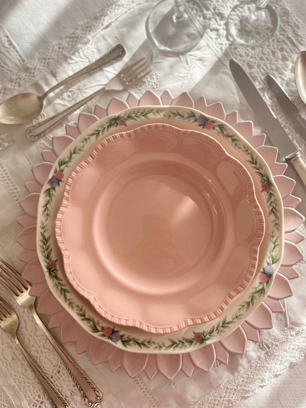 Producto - Juego de 6 playos Rosa Meakin