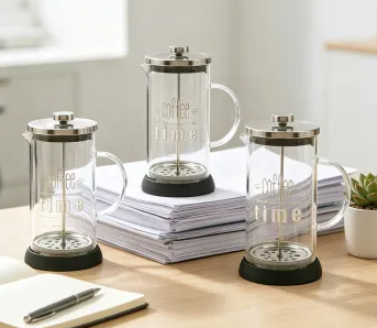 Producto - Tetera con manija de vidrio