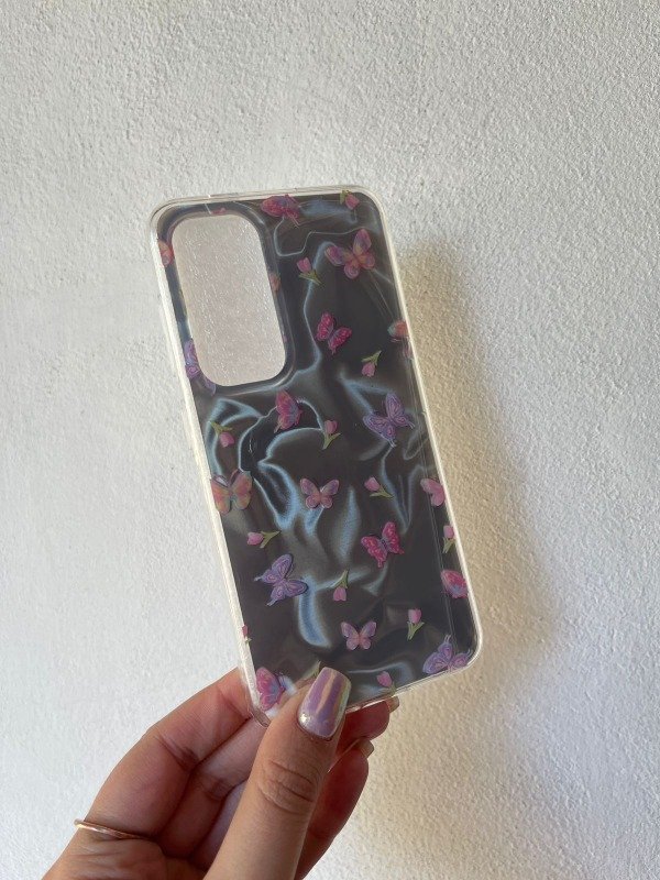 Producto - Funda holografica mariposas (seleccionar modelo)