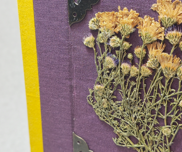 Producto - Cuaderno A5 - Tapa Dura con flores secas - 400 páginas - 1