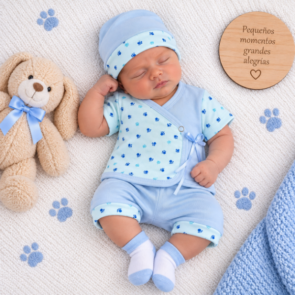 Producto - Ajuar Combinado Bebe M/C - 2