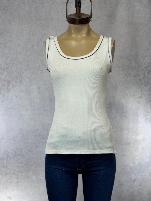 Producto - MUSCULOSA HABA BLANCA MORLEY ALGODON - 0
