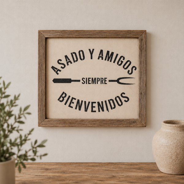 Producto - Stencil Amigos 20cm x 30cm - 0