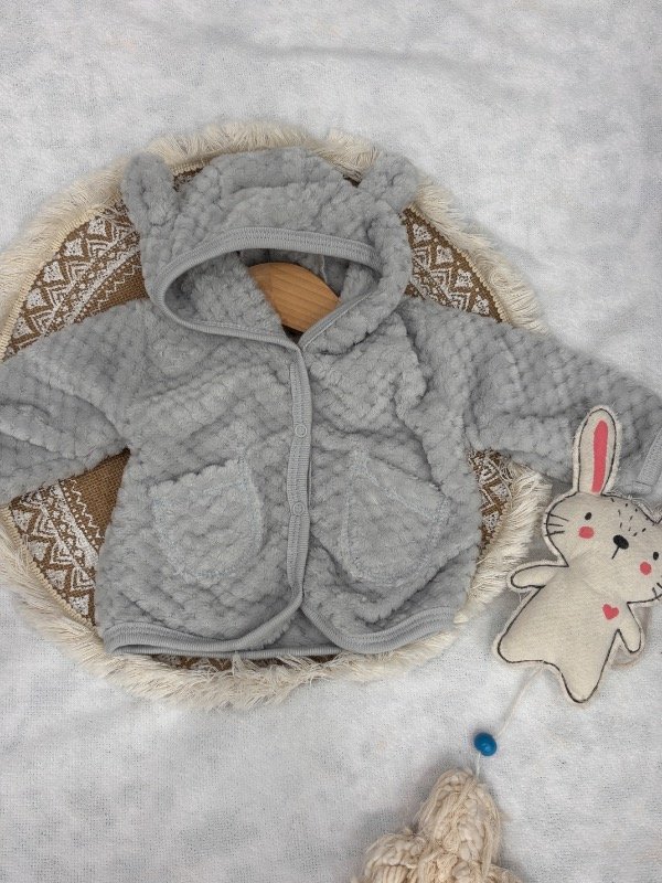 Producto - Campera osito GRIS