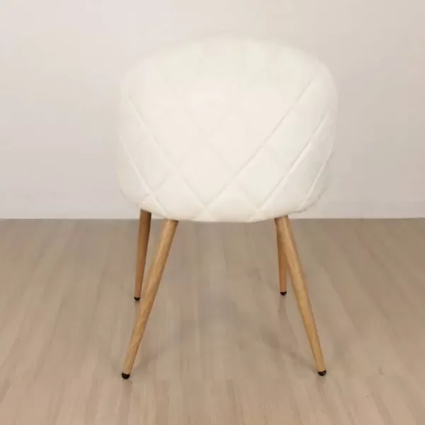 Producto - SILLA PRINCE TAPIZADA PANA BEIGE - 3