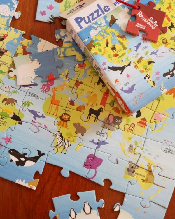 Producto - Puzzle Planisferio