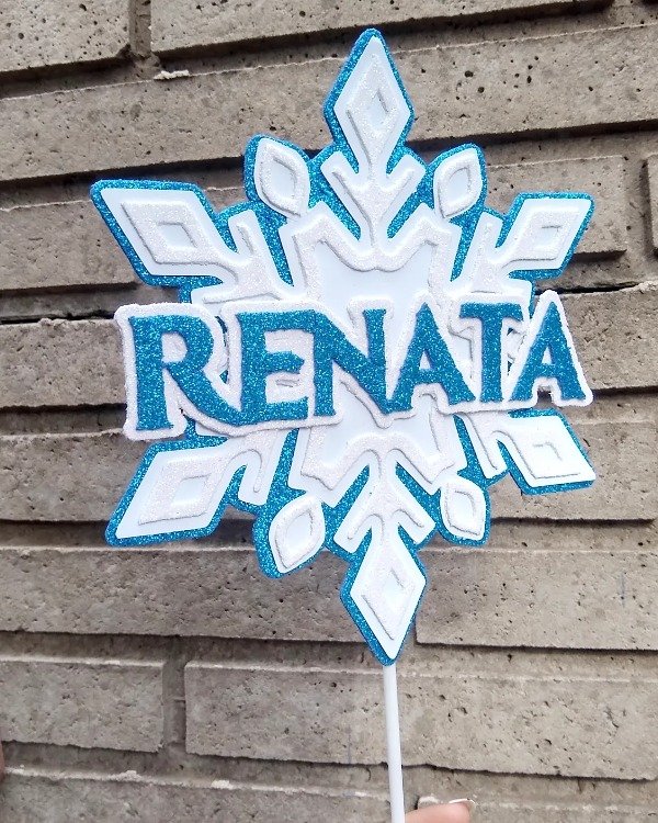 Producto - Topper de torta 3D Frozen