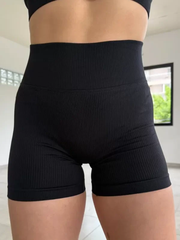 Producto - Short Sirina (Con frunce ) Negro