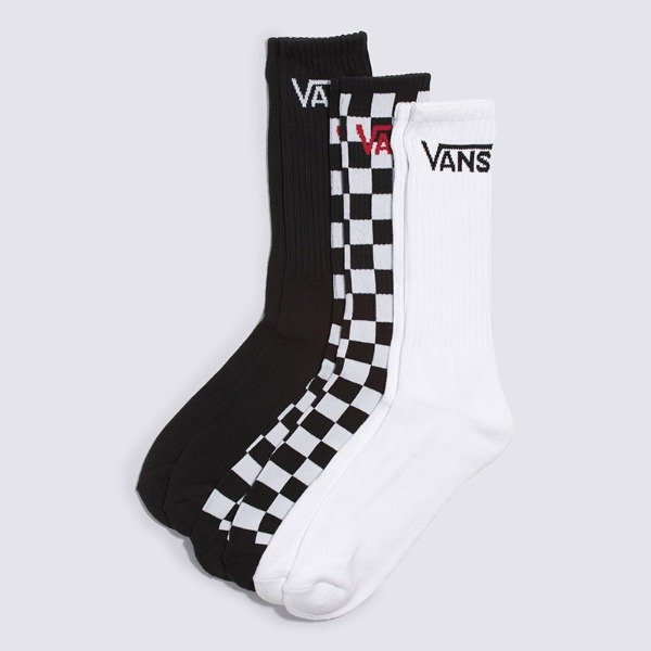 Producto - VANS Medias Classic Crew Tripack combinado