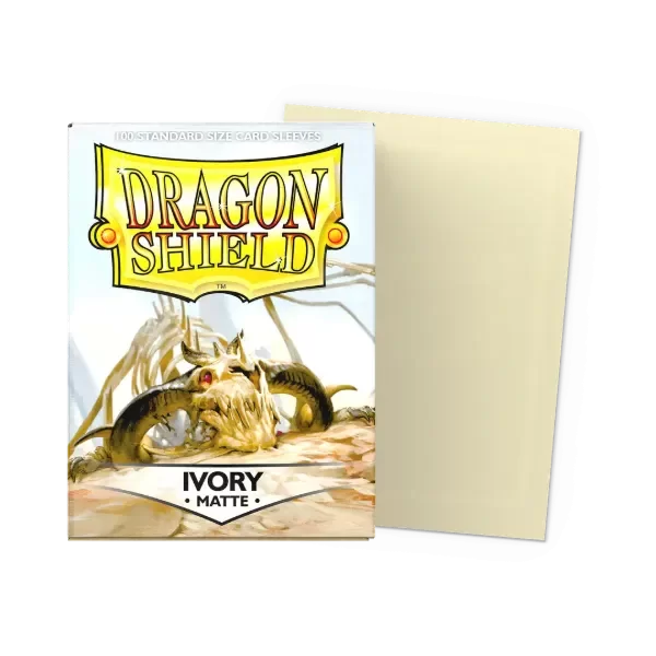 Producto - Dragon Shield Ivory Matte Sleeves