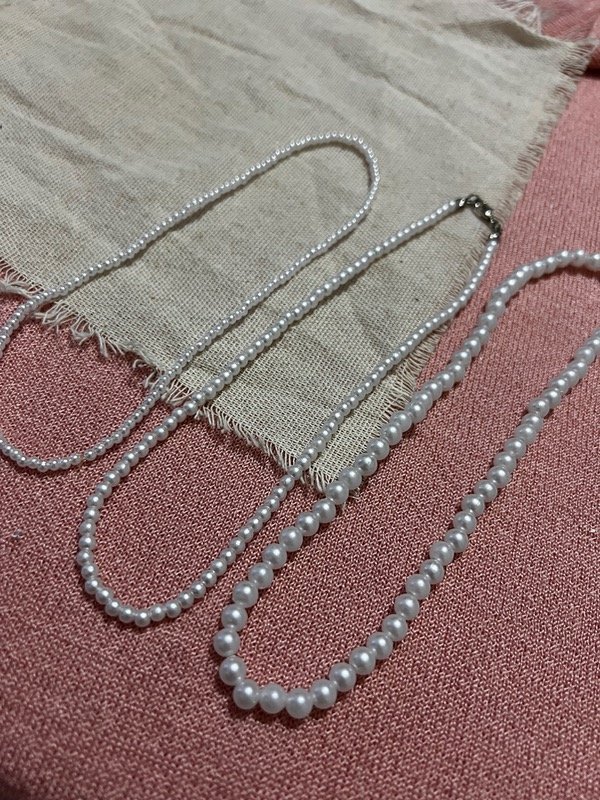 Producto - collares perlas