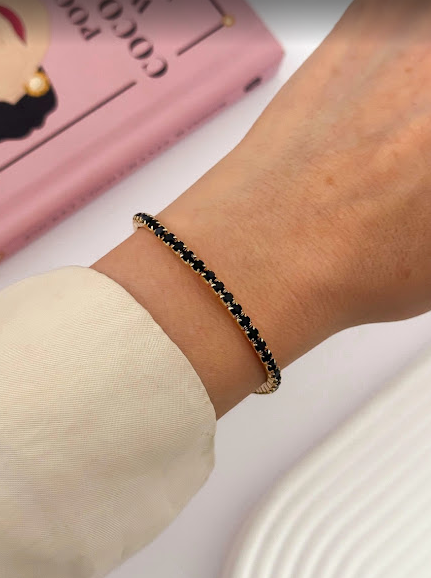 Producto - Pulsera elástica negra 737