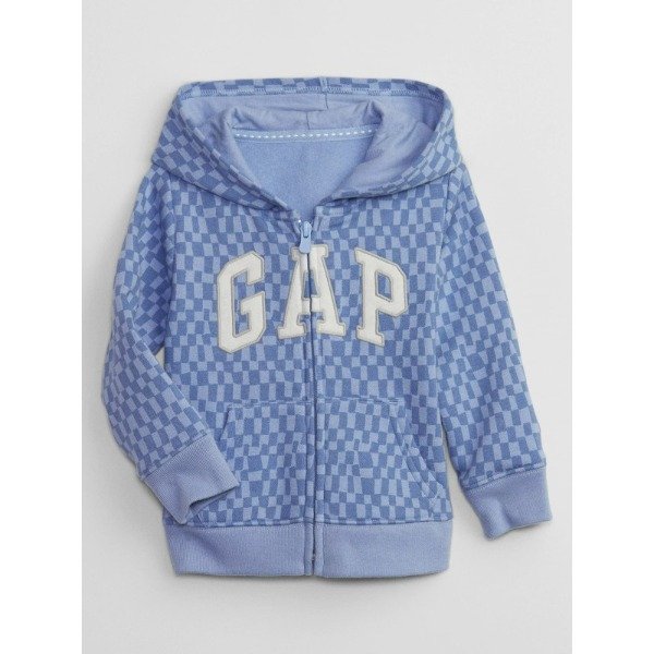 Producto - Campera Frisada GAP Celeste Azul Cuadros