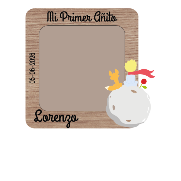 Producto - MINI PORTARETRATOS CON IMAN EL PRINCIPITO