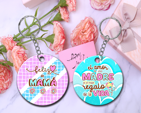 Producto - LLAVEROS CIRCULARES DIA DE LA MADRE VI