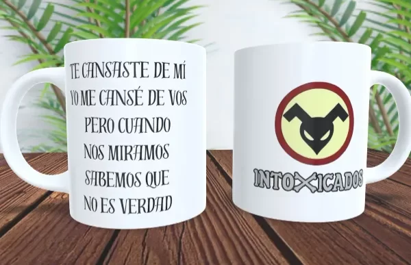 Producto - Taza - Intoxicados Frase 5