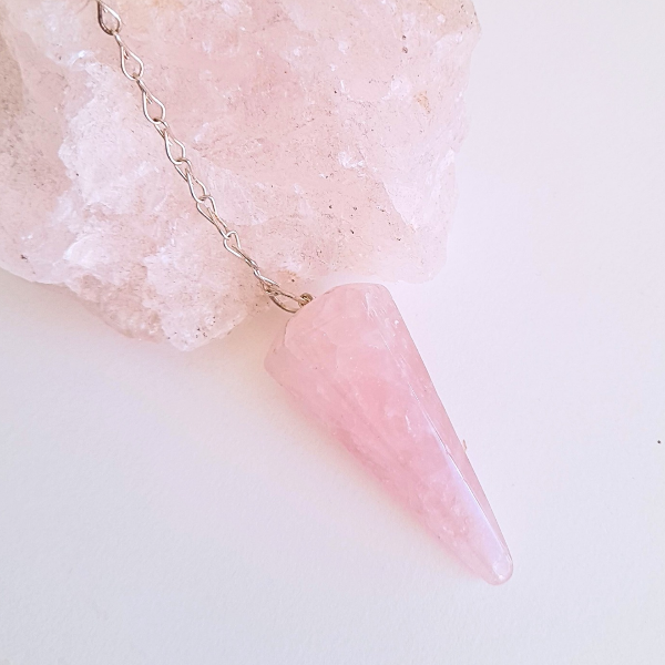 Producto - Péndulo Cuarzo Rosa