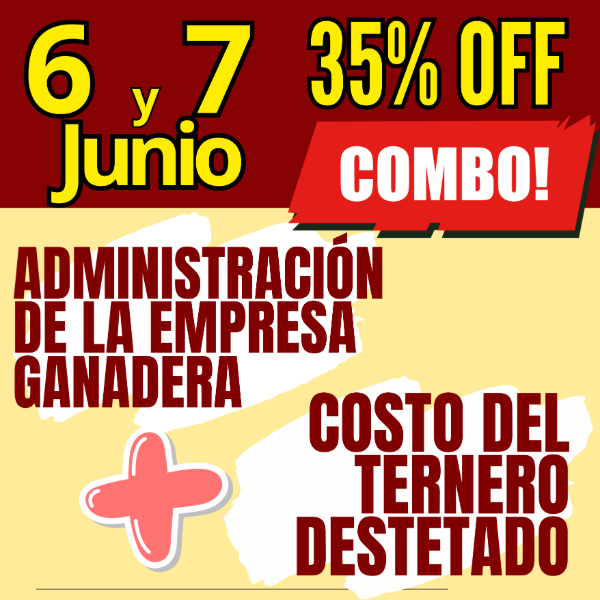 Producto - COMBO 2 CURSOS: Administración Ganadera + Costo del Ternero