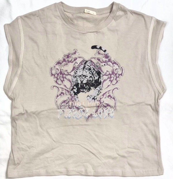 Producto - Musculosa Fierce (beige)