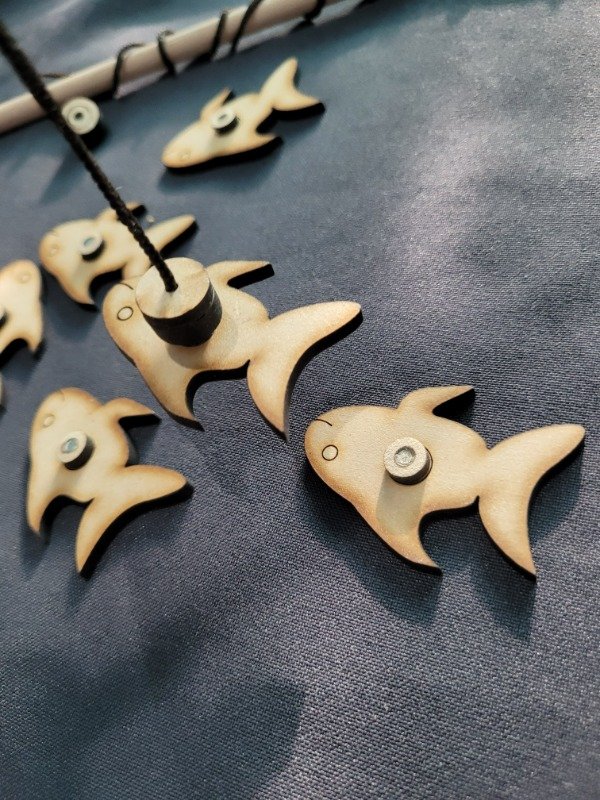 Producto - Set de pesca mini, con imán