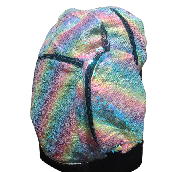 Producto - Mochila Escolar Pratys de Espalda Con Cartuchera Lentejuelas Brillo para niñas - 2