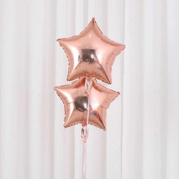 Producto - ESTRELLA METALIZADA ROSE GOLD