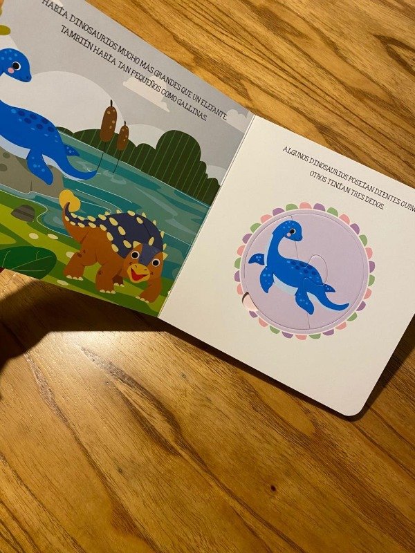 Producto - Divertidos dinosaurios - rompecabezas - 2