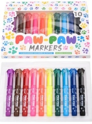 Producto - Marcadores KIRUKI Paw Paw x 10 Unidades - 1
