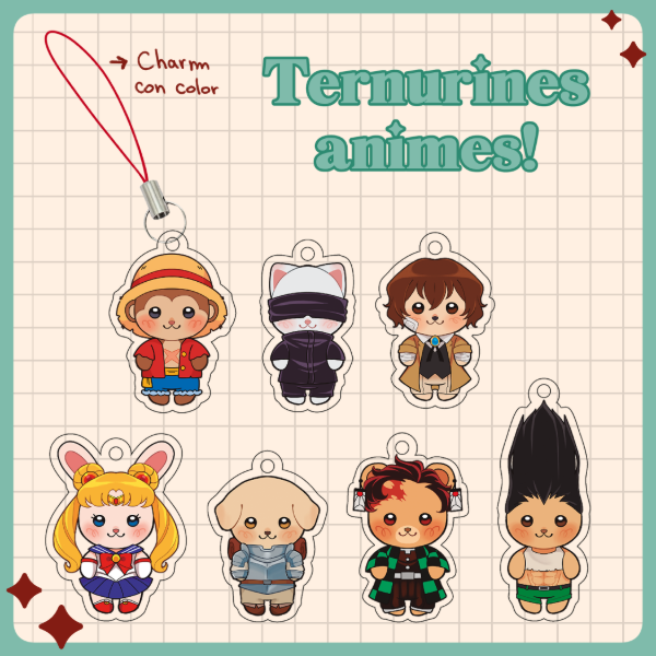 Producto - Charms Anime ternurines!
