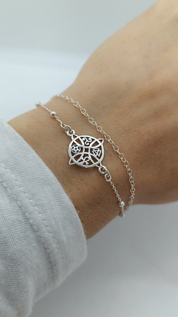 Producto - Pulsera doble Nudo de Brujas