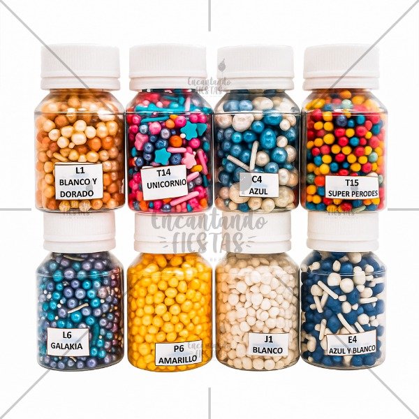 Producto - Sprinkles Perlas Comestibles Decoración  35gr x 1u