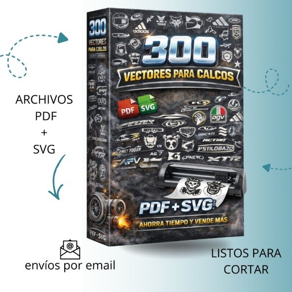 Producto - 300 VECTORES PARA CALCOS