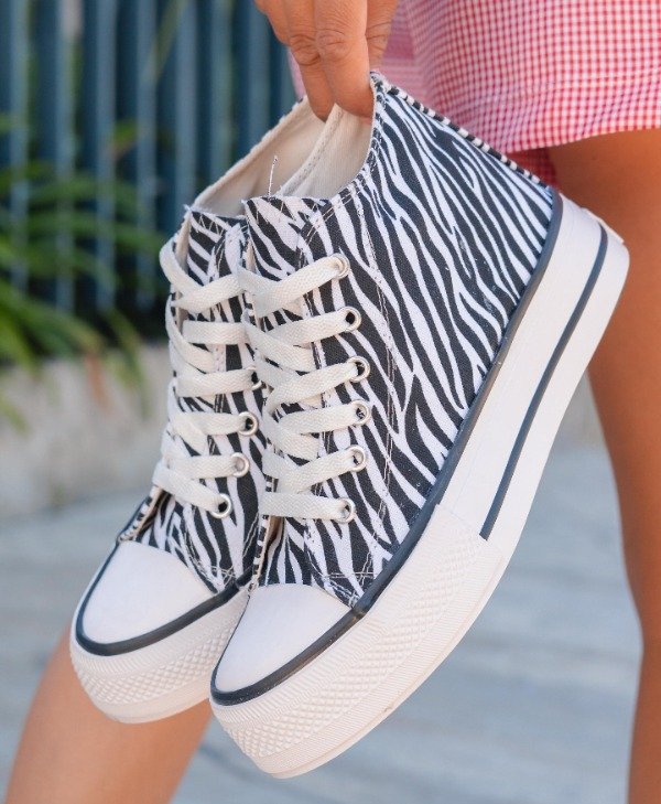 Producto - Línea Carla zapas !! Bota Star cebra