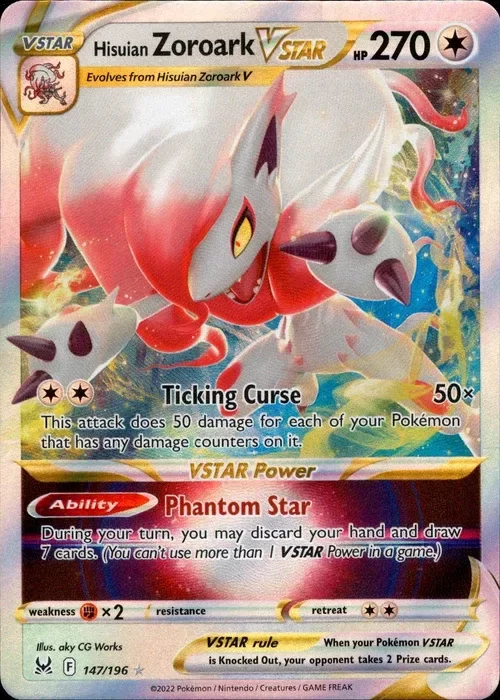 Producto - Hisuian Zoroark VSTAR - 147/196 - Lost Origin