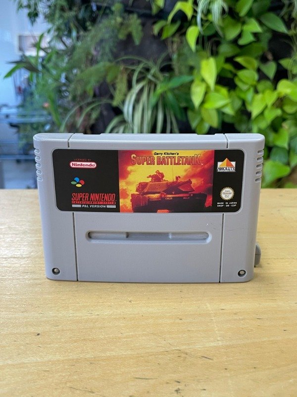 Producto - Super Battletank - Super Nintendo Snes - Super Nintendo Pal